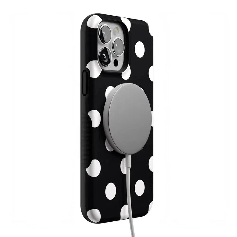 Polka Dots | High Contrast Design Case Phone Case Casetry 