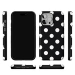 Polka Dots | High Contrast Design Case Phone Case Casetry 