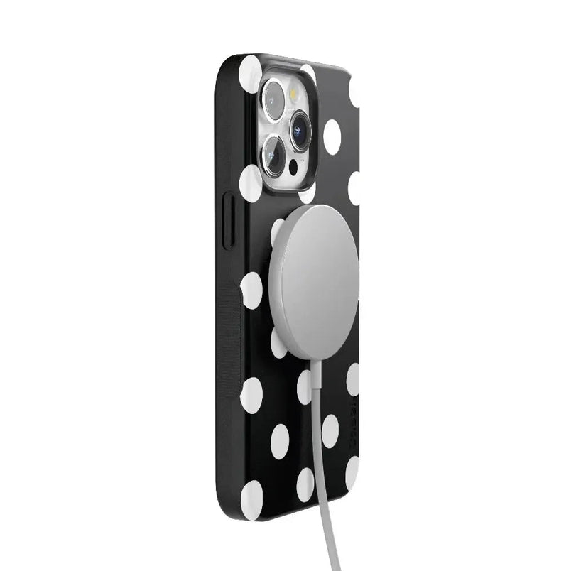 Polka Dots | High Contrast Design Case Phone Case Casetry 