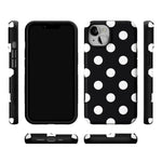 Polka Dots | High Contrast Design Case Phone Case Casetry 