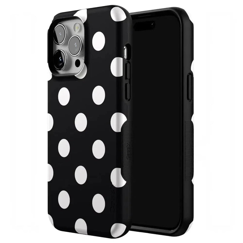 Polka Dots | High Contrast Design Case Phone Case Casetry 
