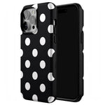 Polka Dots | High Contrast Design Case Phone Case Casetry 