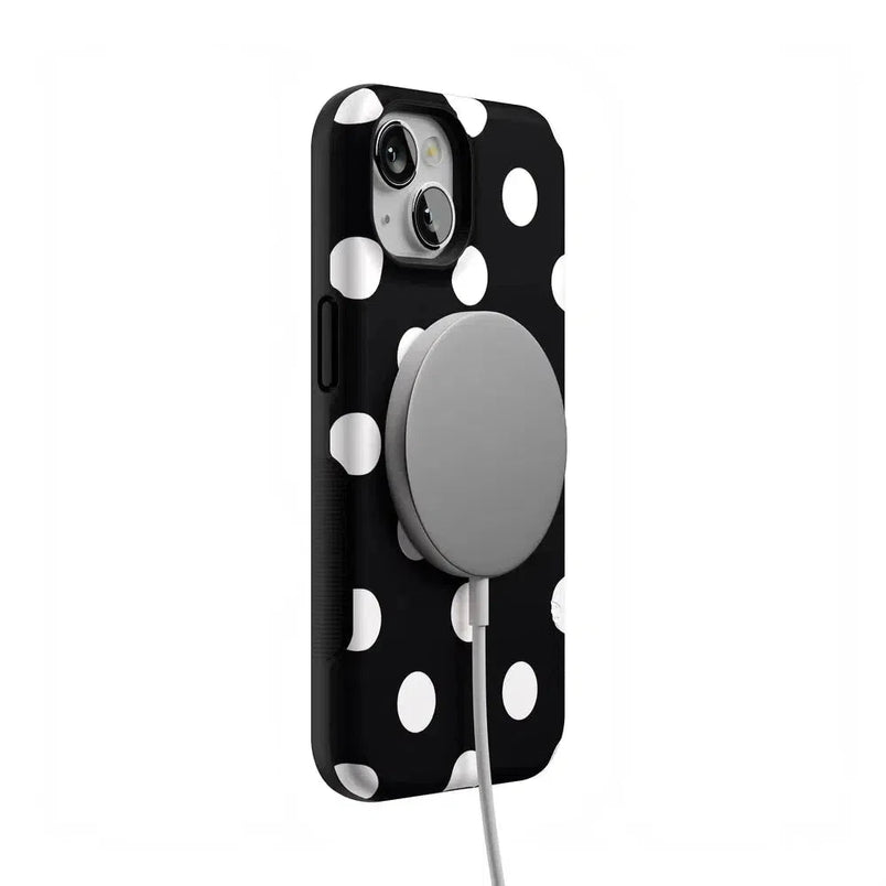 Polka Dots | High Contrast Design Case Phone Case Casetry 