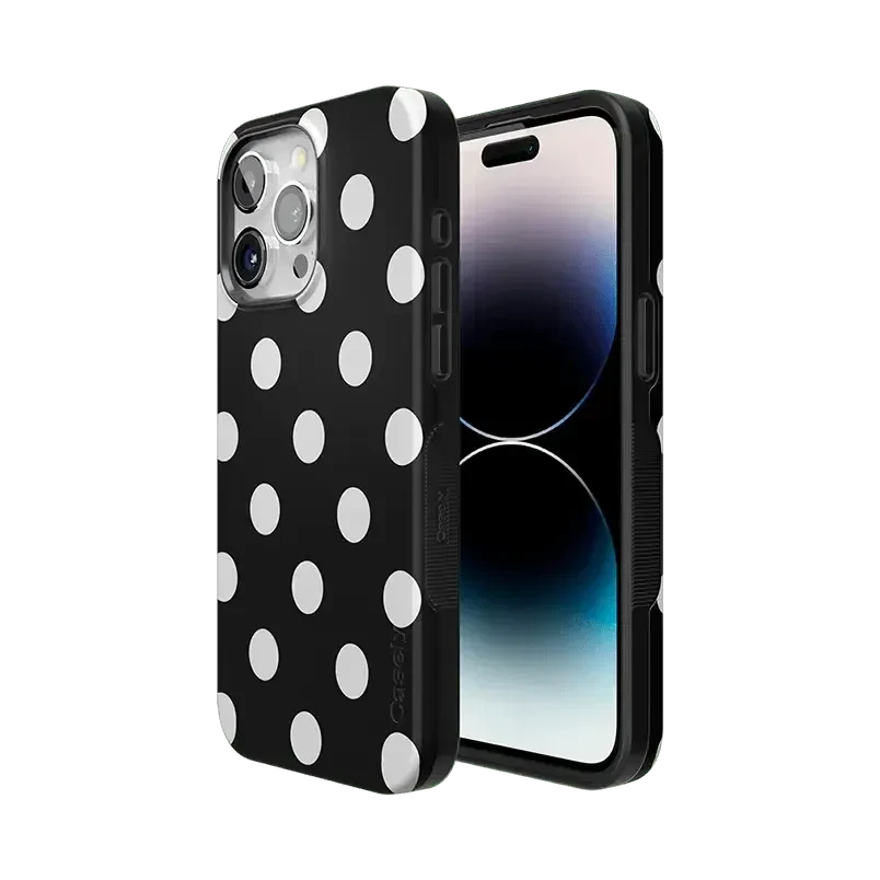 Polka Dots | High Contrast Design Case Phone Case Casetry 