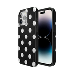 Polka Dots | High Contrast Design Case Phone Case Casetry 