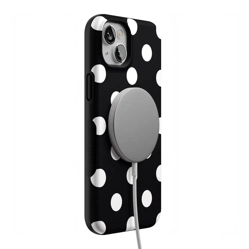 Polka Dots | High Contrast Design Case Phone Case Casetry 