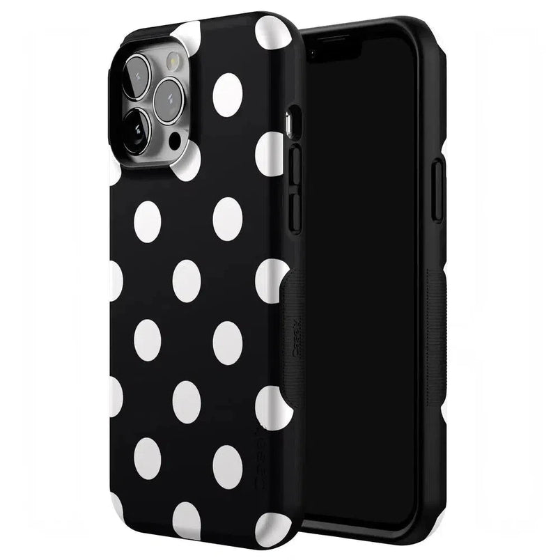 Polka Dots | High Contrast Design Case Phone Case Casetry 