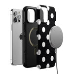 Polka Dots | High Contrast Design Case Phone Case Casetry 
