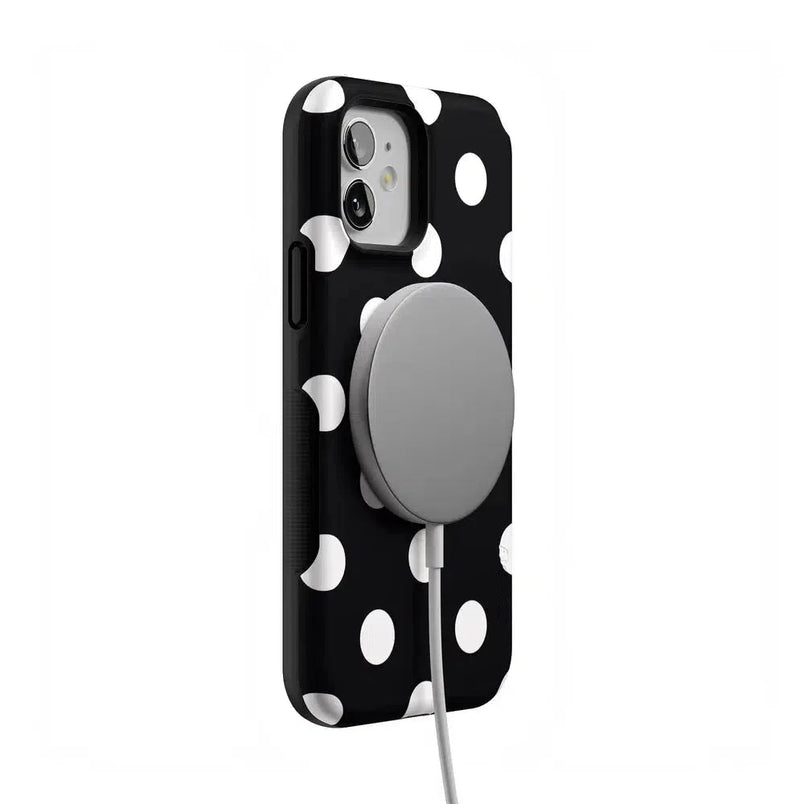 Polka Dots | High Contrast Design Case Phone Case Casetry 