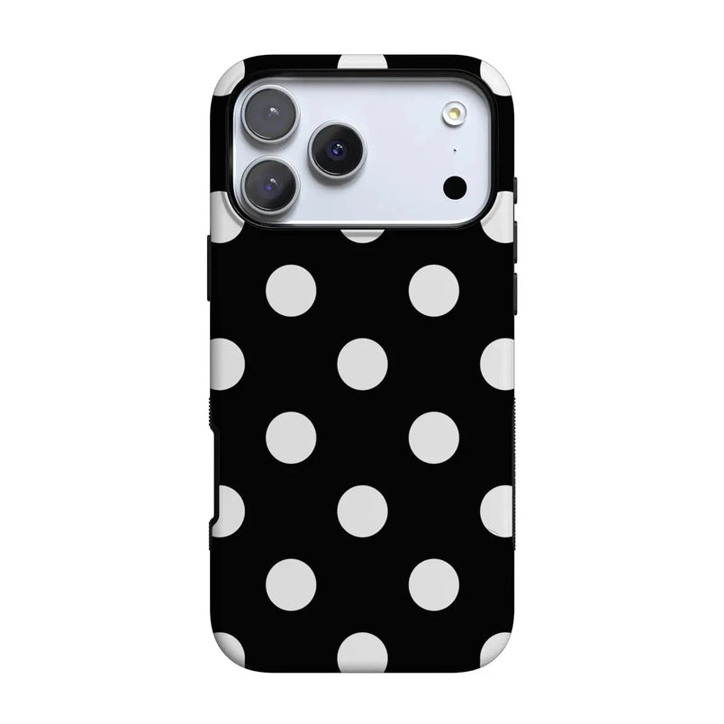 Polka Dots | High Contrast Design Case Phone Case Casetry 