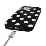 Polka Dots | High Contrast Design Case Phone Case Casetry 
