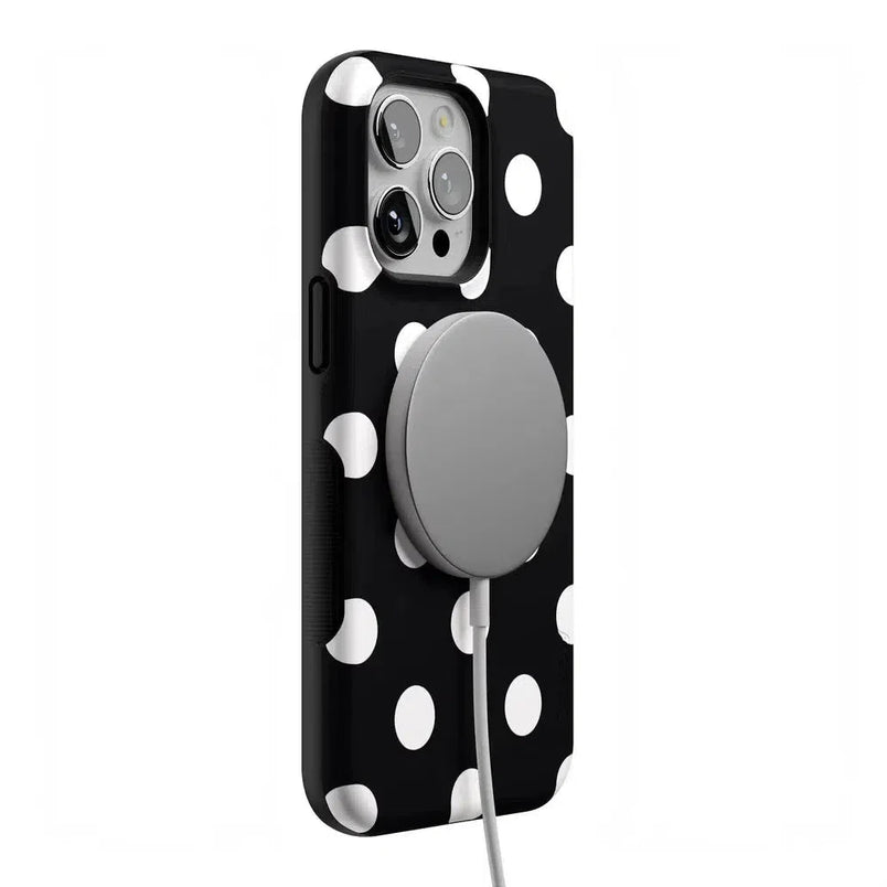 Polka Dots | High Contrast Design Case Phone Case Casetry 