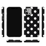 Polka Dots | High Contrast Design Case Phone Case Casetry 