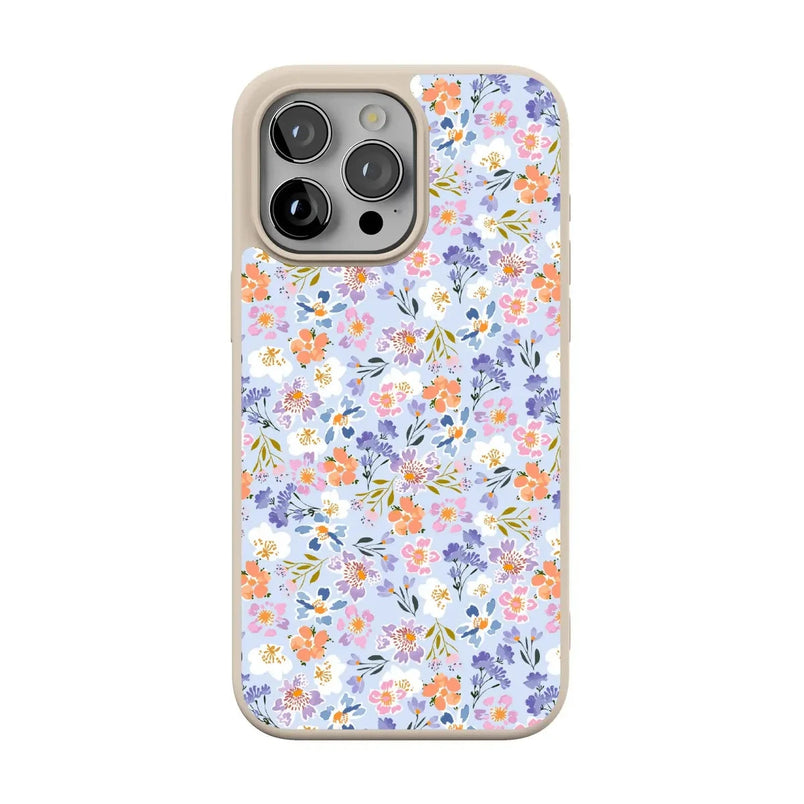 Poppy Meadows | Pastel Floral Case iPhone Case get.casely Align + MagSafe® iPhone 15 Pro Max 
