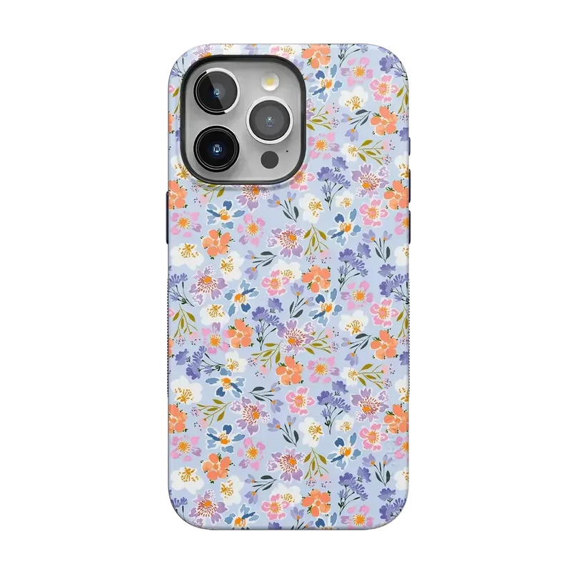 Poppy Meadows | Pastel Floral Case iPhone Case get.casely Bold + MagSafe® iPhone 15 Pro Max 
