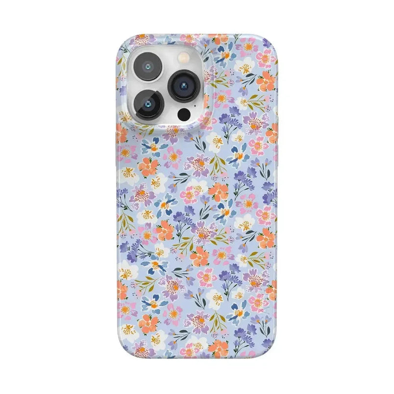 Poppy Meadows | Pastel Floral Case iPhone Case get.casely Classic + MagSafe® iPhone 14 Pro Max 