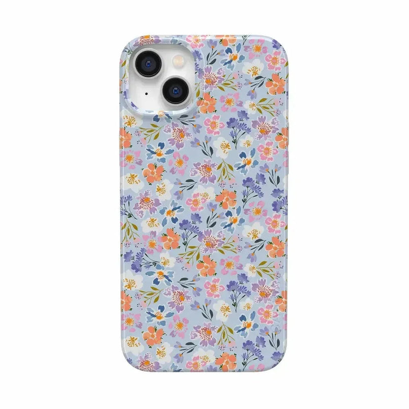 Poppy Meadows | Pastel Floral Case iPhone Case get.casely Classic + MagSafe® iPhone 14 