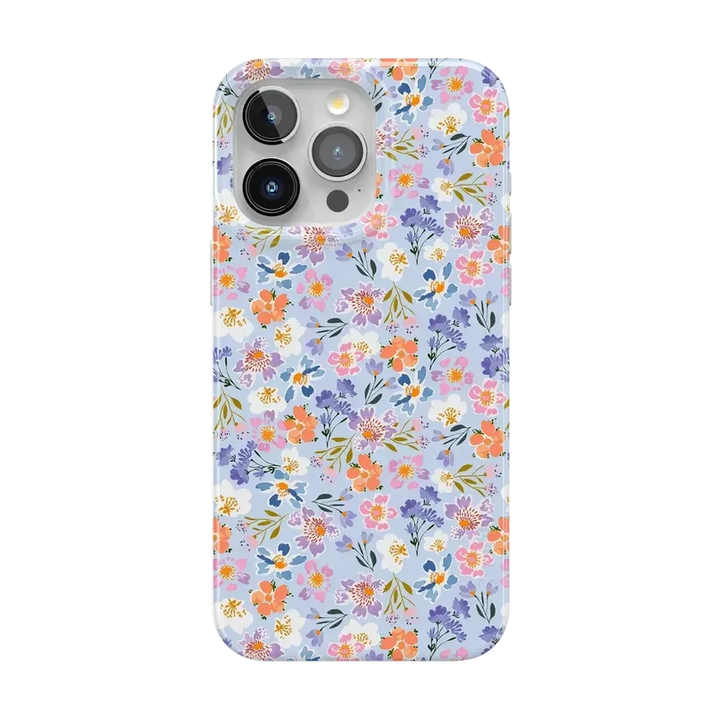 Poppy Meadows | Pastel Floral Case iPhone Case get.casely Classic + MagSafe® iPhone 15 Pro Max 