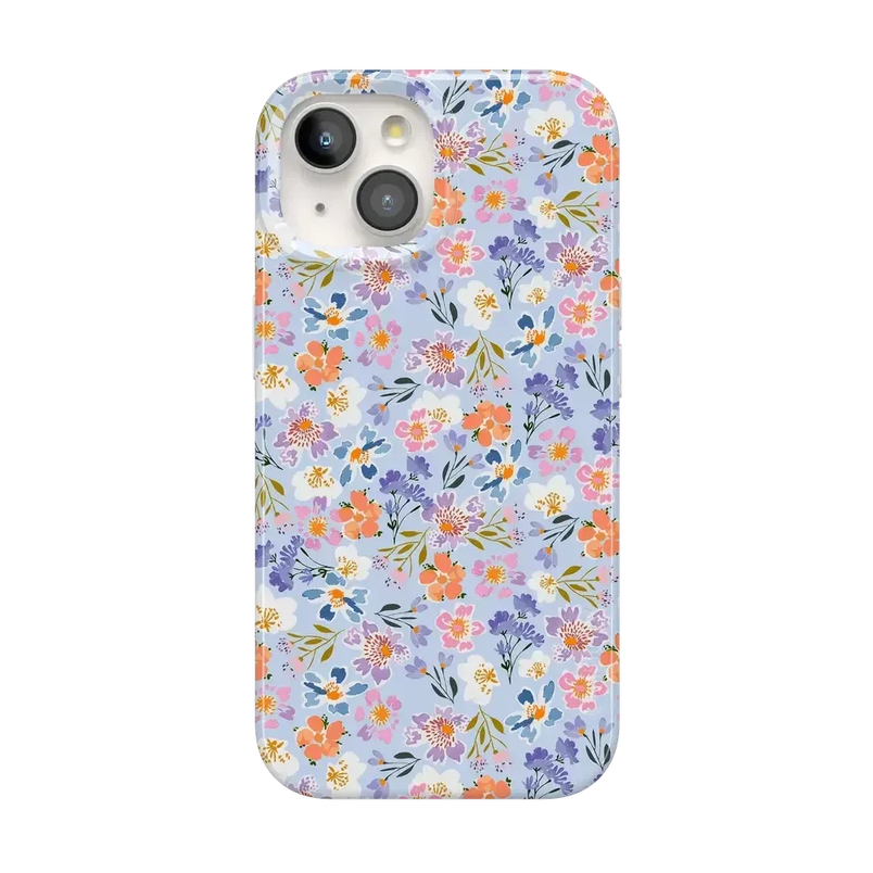 Poppy Meadows | Pastel Floral Case iPhone Case get.casely Classic + MagSafe® iPhone 15 