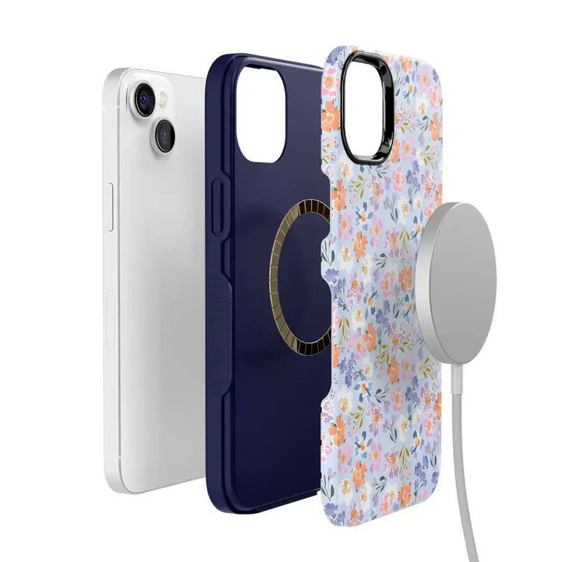 Poppy Meadows | Pastel Floral Case iPhone Case get.casely 