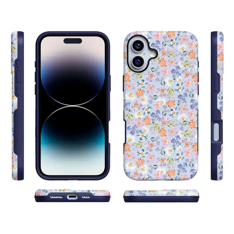 Poppy Meadows | Pastel Floral Case iPhone Case get.casely 