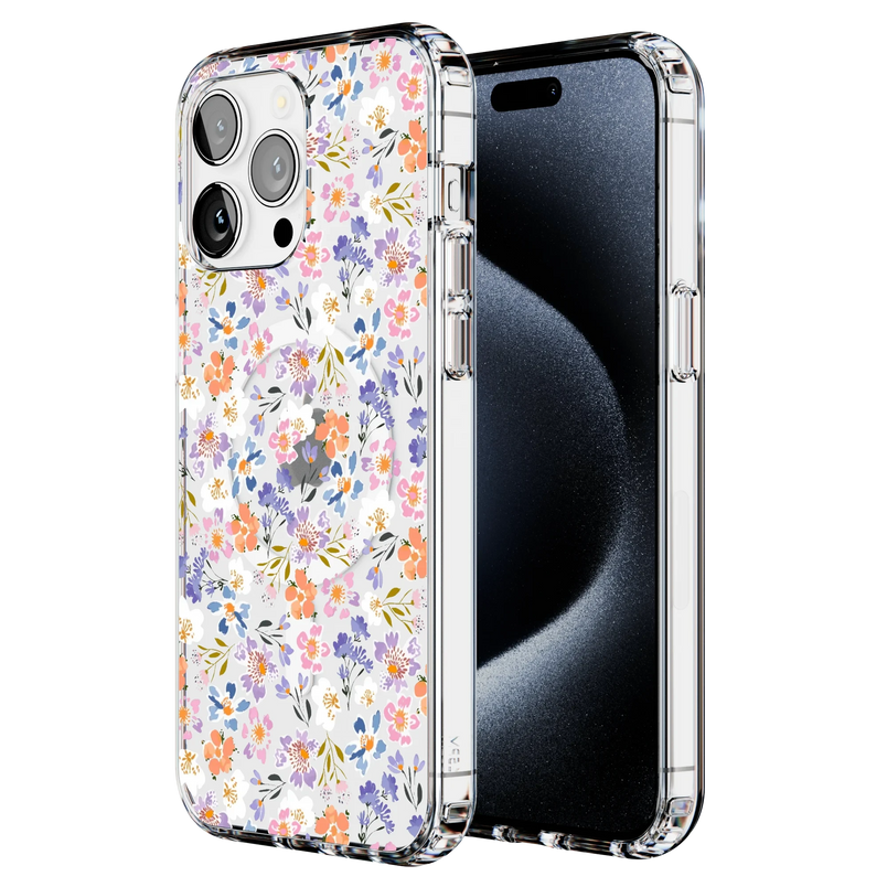 Poppy Meadows | Pastel Floral Case iPhone Case get.casely 