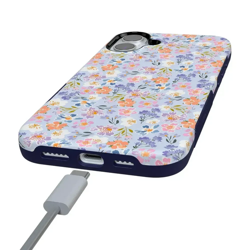 Poppy Meadows | Pastel Floral Case iPhone Case get.casely 