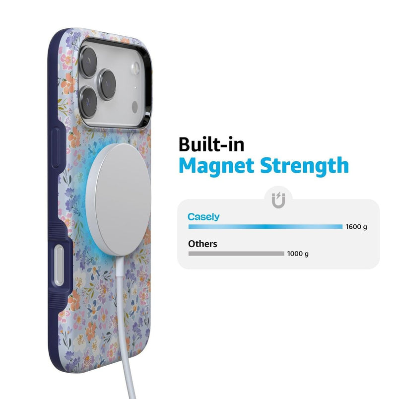 Poppy Meadows | Pastel Floral Case iPhone Case get.casely 