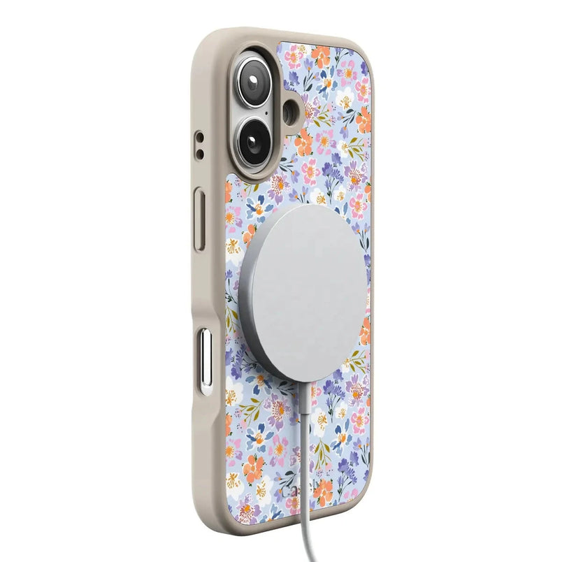 Poppy Meadows | Pastel Floral Case iPhone Case get.casely 