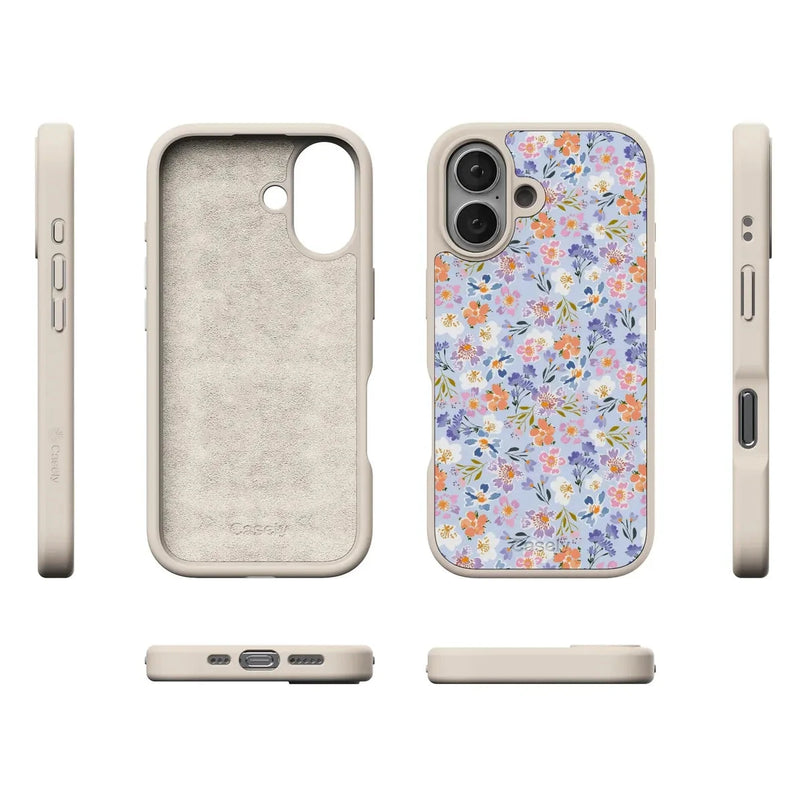 Poppy Meadows | Pastel Floral Case iPhone Case get.casely 