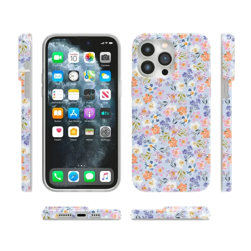 Poppy Meadows | Pastel Floral Case iPhone Case get.casely 