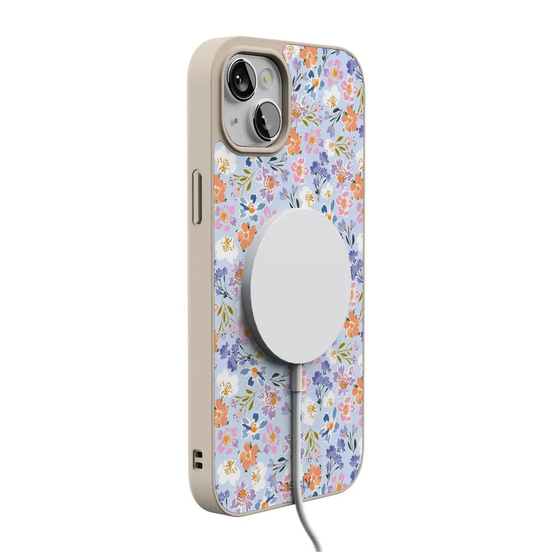 Poppy Meadows | Pastel Floral Case iPhone Case get.casely 