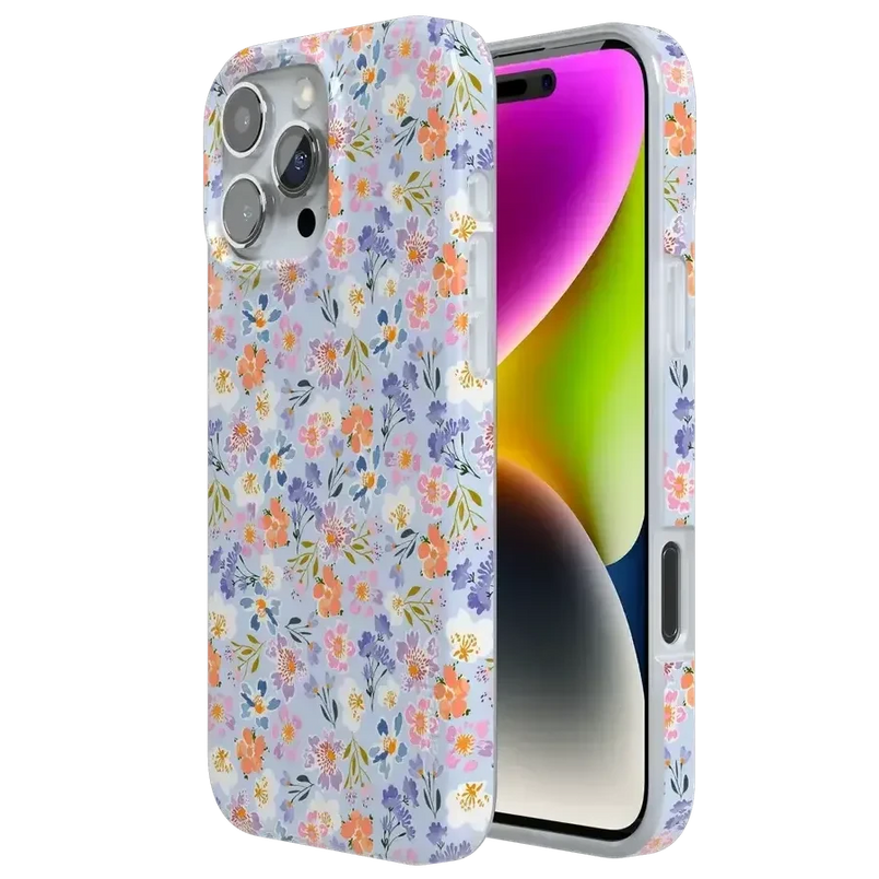 Poppy Meadows | Pastel Floral Case iPhone Case get.casely 