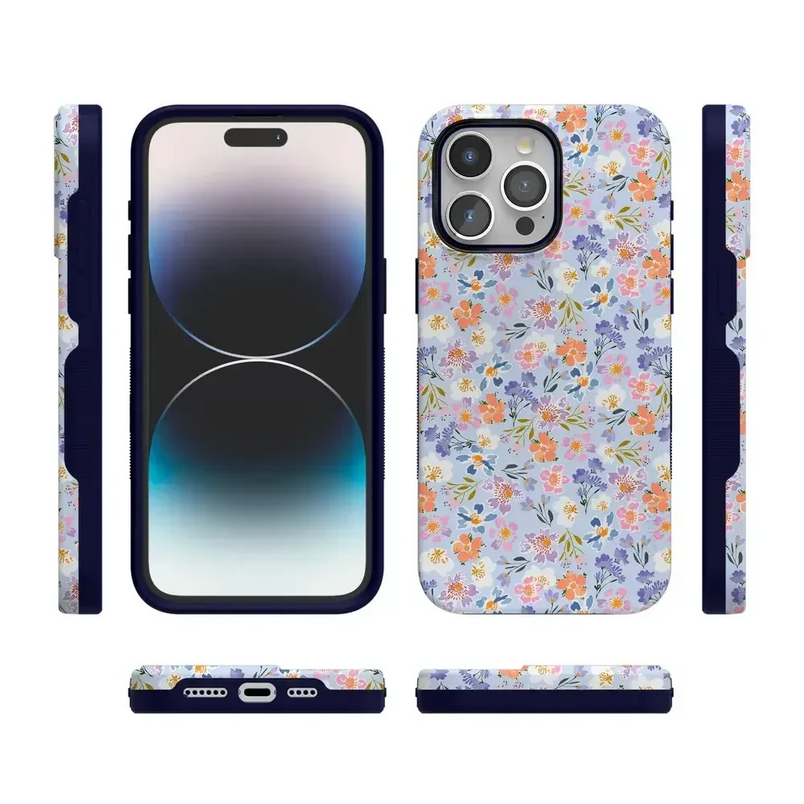Poppy Meadows | Pastel Floral Case iPhone Case get.casely 