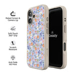 Poppy Meadows | Pastel Floral Case iPhone Case get.casely 