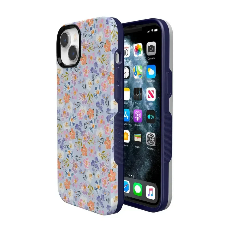 Poppy Meadows | Pastel Floral Case iPhone Case get.casely 
