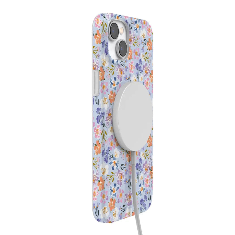 Poppy Meadows | Pastel Floral Case iPhone Case get.casely 