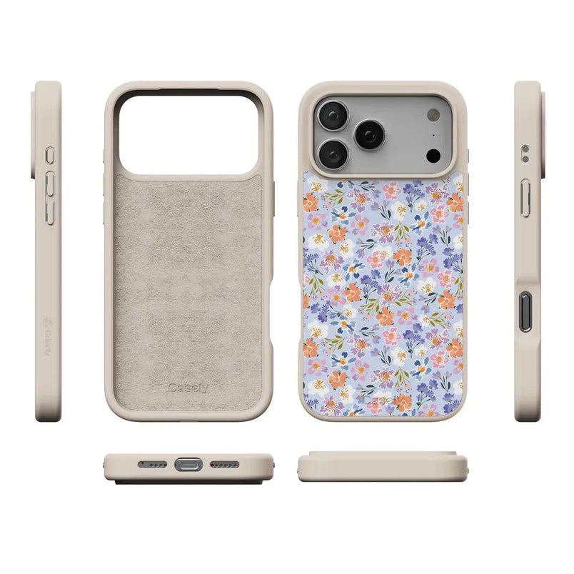 Poppy Meadows | Pastel Floral Case iPhone Case get.casely 