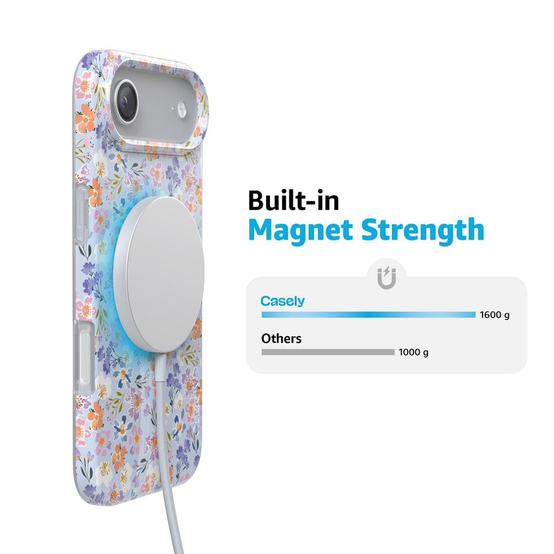 Poppy Meadows | Pastel Floral Case iPhone Case get.casely 