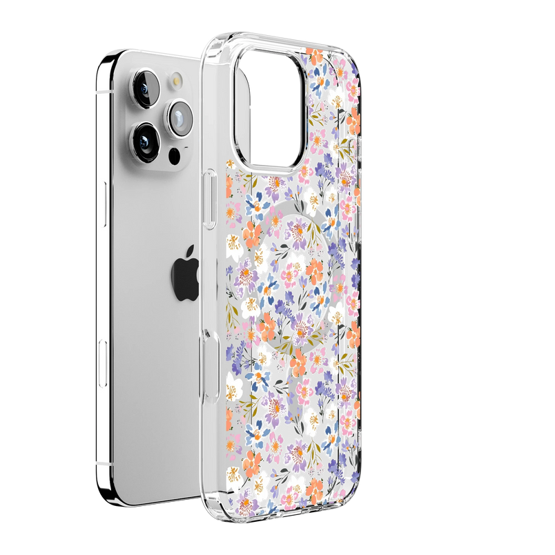 Poppy Meadows | Pastel Floral Case iPhone Case get.casely 