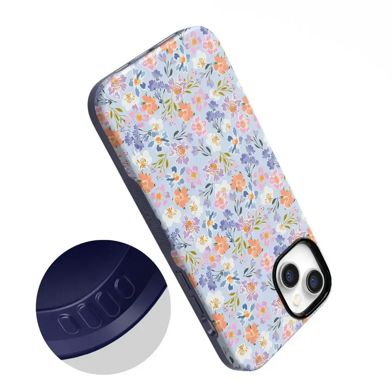 Poppy Meadows | Pastel Floral Case iPhone Case get.casely 