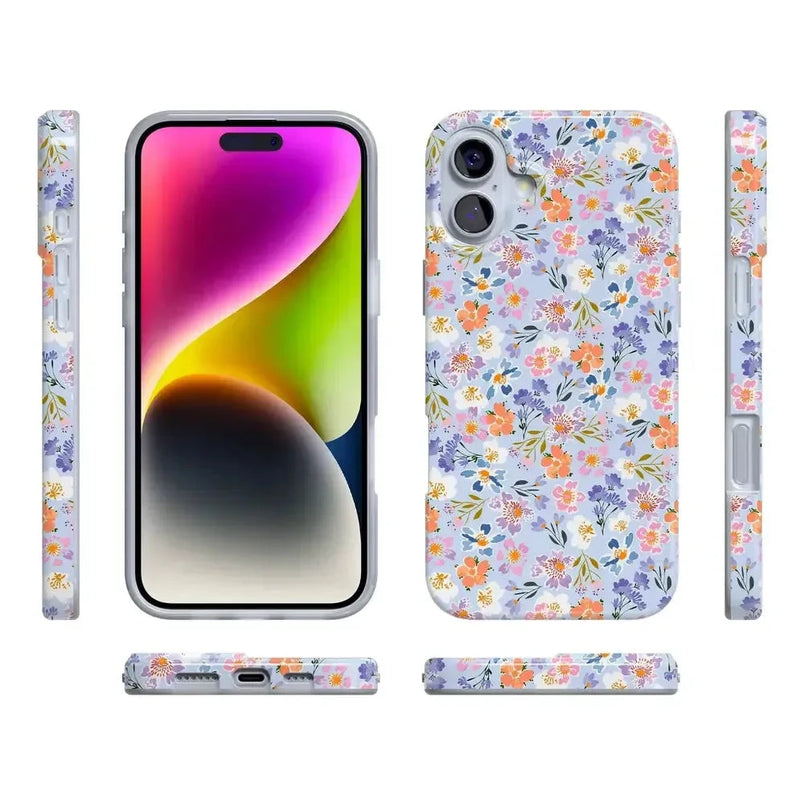 Poppy Meadows | Pastel Floral Case iPhone Case get.casely 