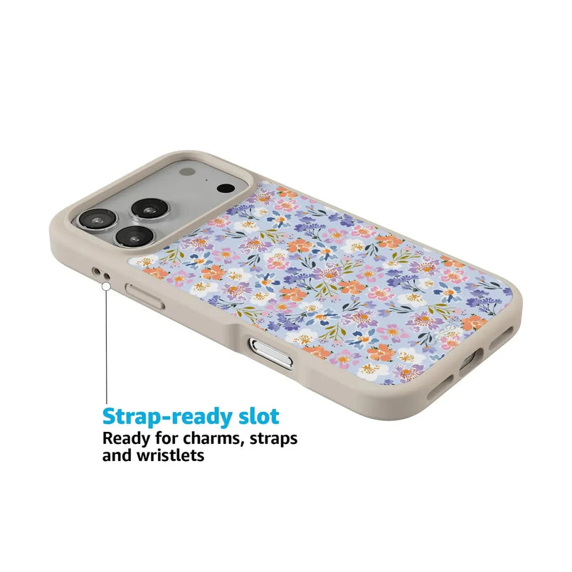 Poppy Meadows | Pastel Floral Case iPhone Case get.casely 