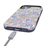 Poppy Meadows | Pastel Floral Case iPhone Case get.casely 