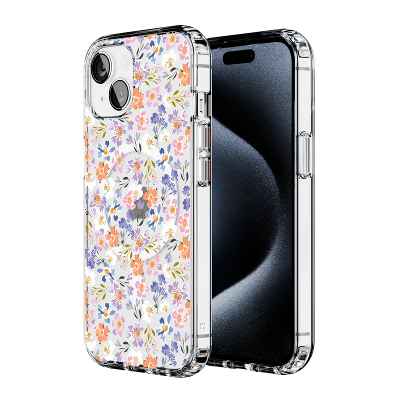 Poppy Meadows | Pastel Floral Case iPhone Case get.casely 