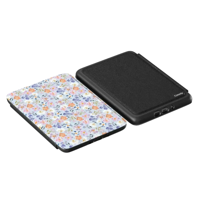 Poppy Meadows | Pastel Floral Kindle Case Kindle Case get.casely 