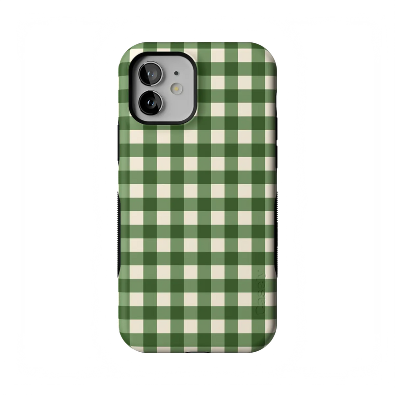 Checked Twice | Green Plaid Case