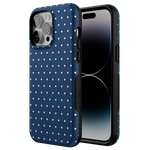 On the Dot | Navy Polka Dot Case