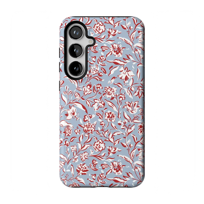 Coastal Carolina | Painted Flowers Case - Galaxy S24 Plus