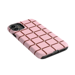 Uptown Gridlock | Pink Checkerboard Case